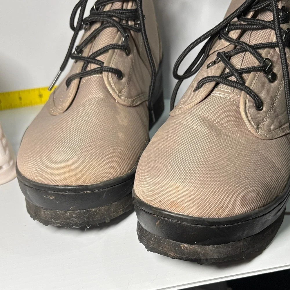 Men's Caddis walking‎ boots size 11 Beige Lace-Up Boots box 13